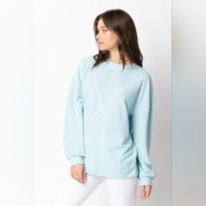 Ribbed Knit V Stitch Top